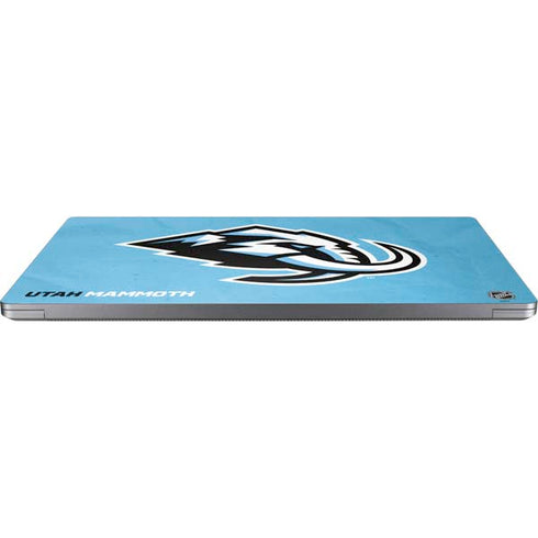 NHL Utah Mammoth Distressed Blue Universal Laptop 13in (10.6 x 7.6in) Skin
